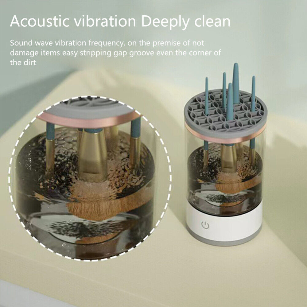 Rechargeable Automatic Cosmetic Brush Cleaner Electric Makeup Cleaning FastDryer